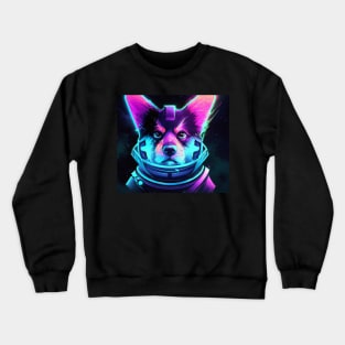 Space Traveling Corgi Crewneck Sweatshirt